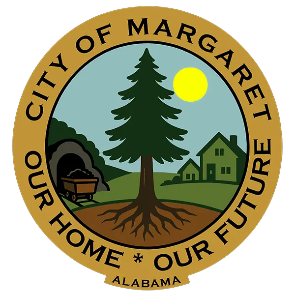 City of Margaret Alabama logo - Our Home - Our Future